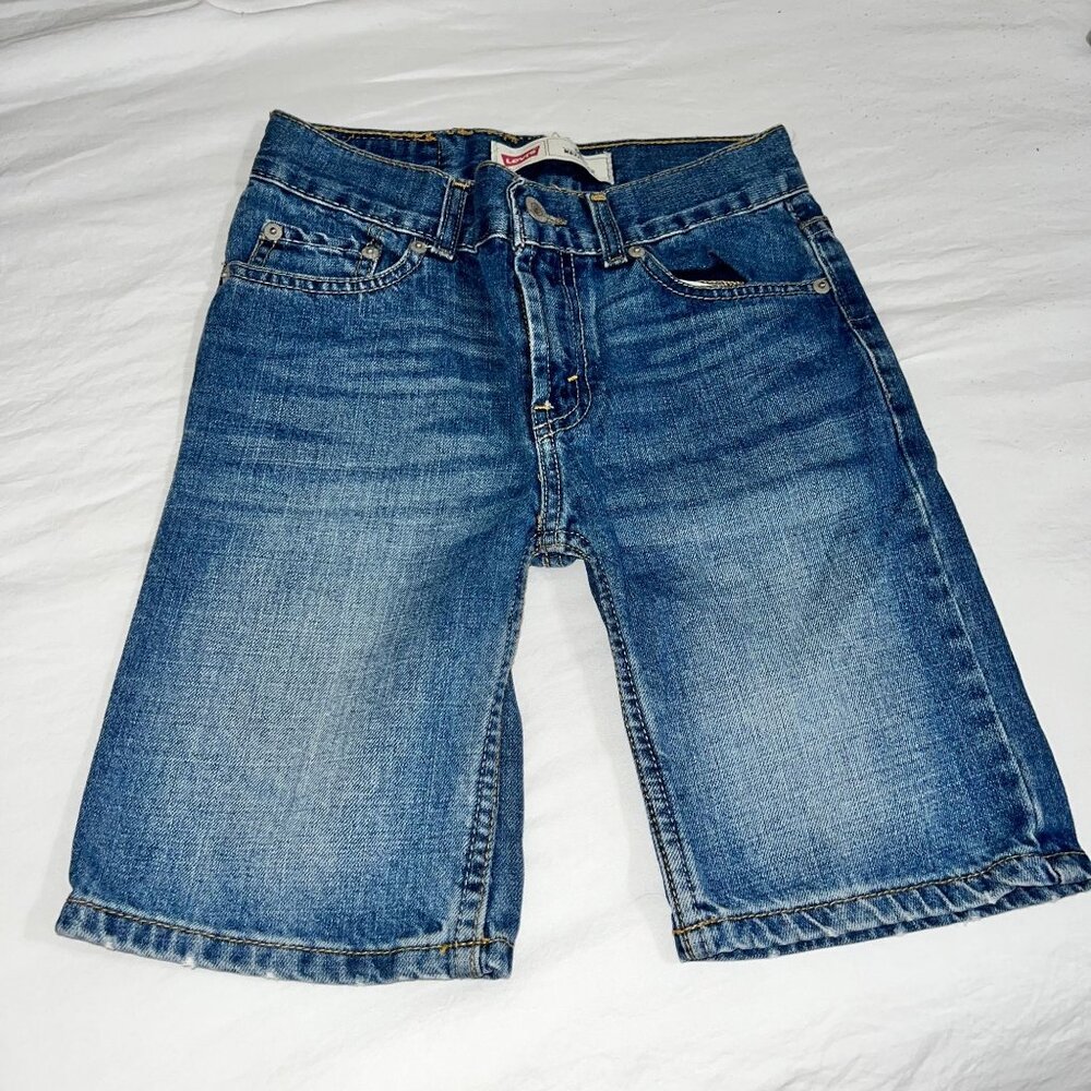 Levis 505 Regular boys denim shorts reg 8/ 24 W